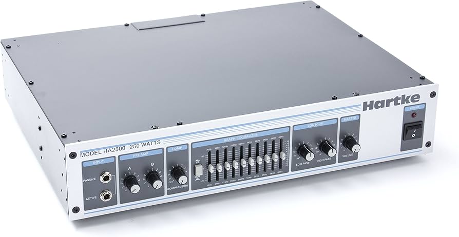 美品　HARTKE ( ハートキー ) HA2500 ベースアンプヘッド Amazon | Hartke『HA2500』 ベースアンプ・ヘッド 250W/4Ω 「国内正規